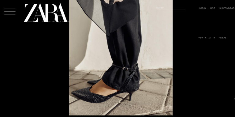 Zara dot com: Where Functionality Goes to Die*